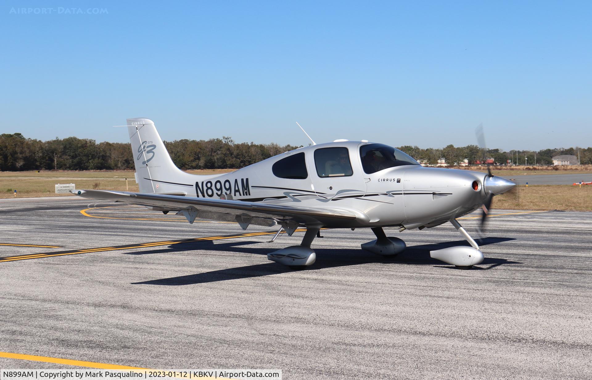 N899AM, 2007 Cirrus SR22 C/N 2841, Cirrus SR22