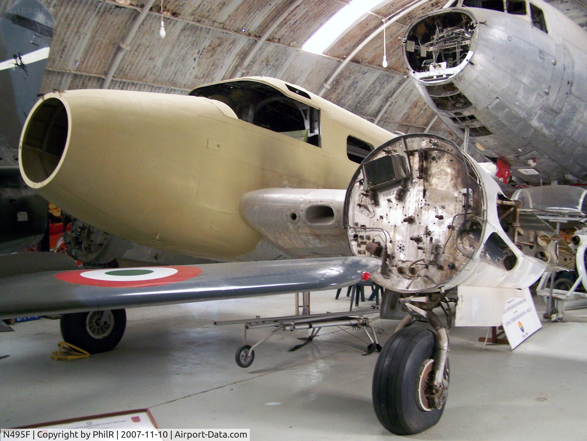 N495F, 1952 Beech C-45H Expeditor C/N AF-888, N495F (44-87045, 52-10958) 1945 rebuilt 1954 Beech C-45 Expeditor Ta'Qali Malta