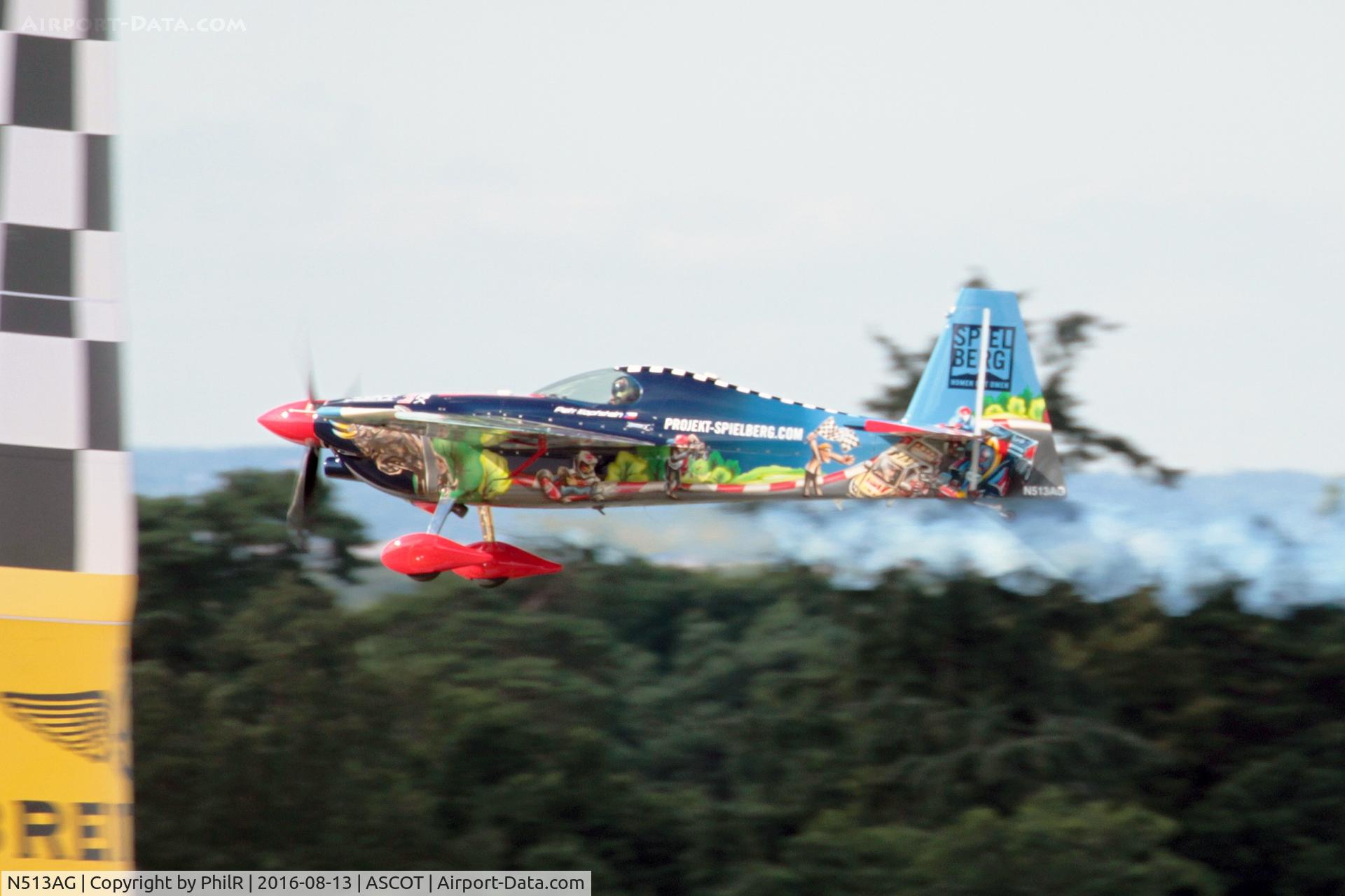 N513AG, Zivko Edge 540 C/N 0050V3, N513AG 2014 ZAI Edge 540 Red Bull Air Races Ascot