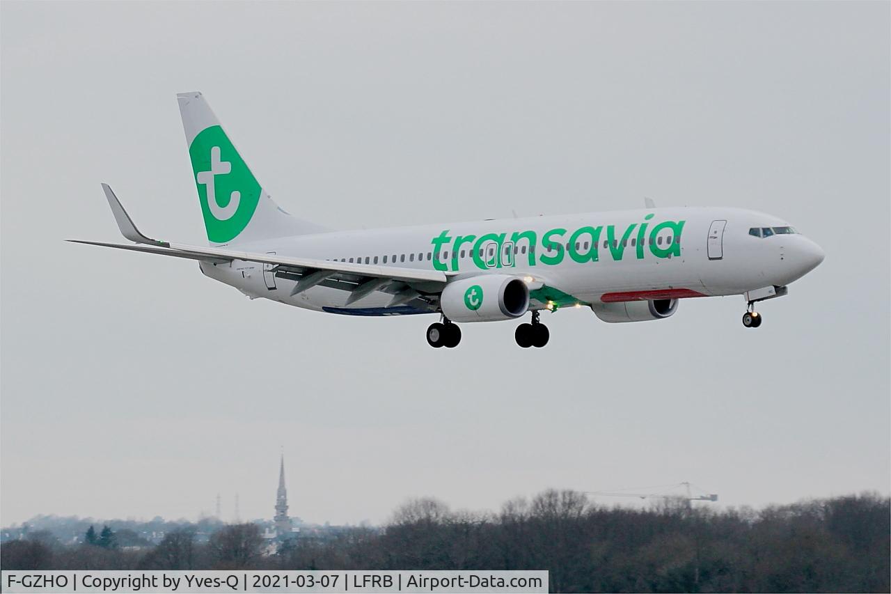 F-GZHO, 2015 Boeing 737-8K2 C/N 43880, Boeing 737-8K2, On final rwy 06, Paris-Orly airport (LFPO-ORY)