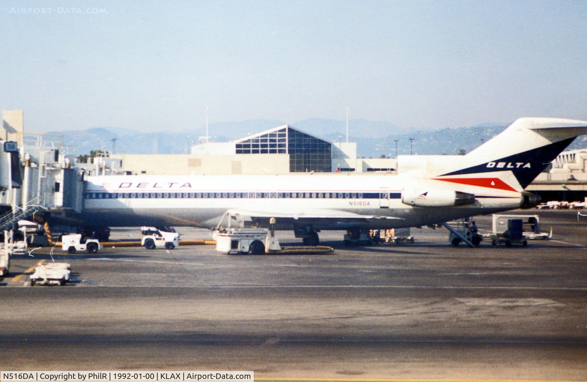 N516DA, 1978 Boeing 727-232 C/N 21432, N516DA 1978 B727-200 Delta LAX