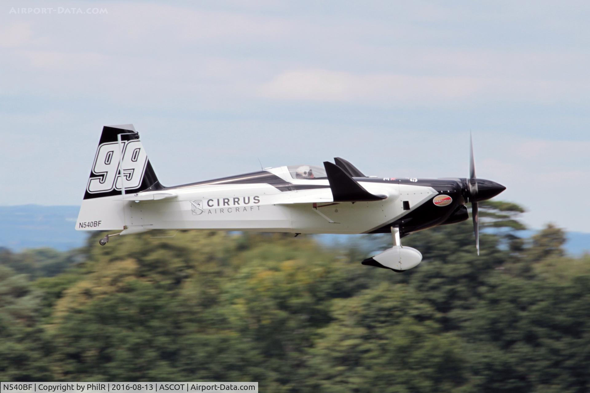 N540BF, 2006 Zivko Edge 540 C/N 0037A, N540BF 2006 ZAI Edge 540 Red Bull Air Races Ascot