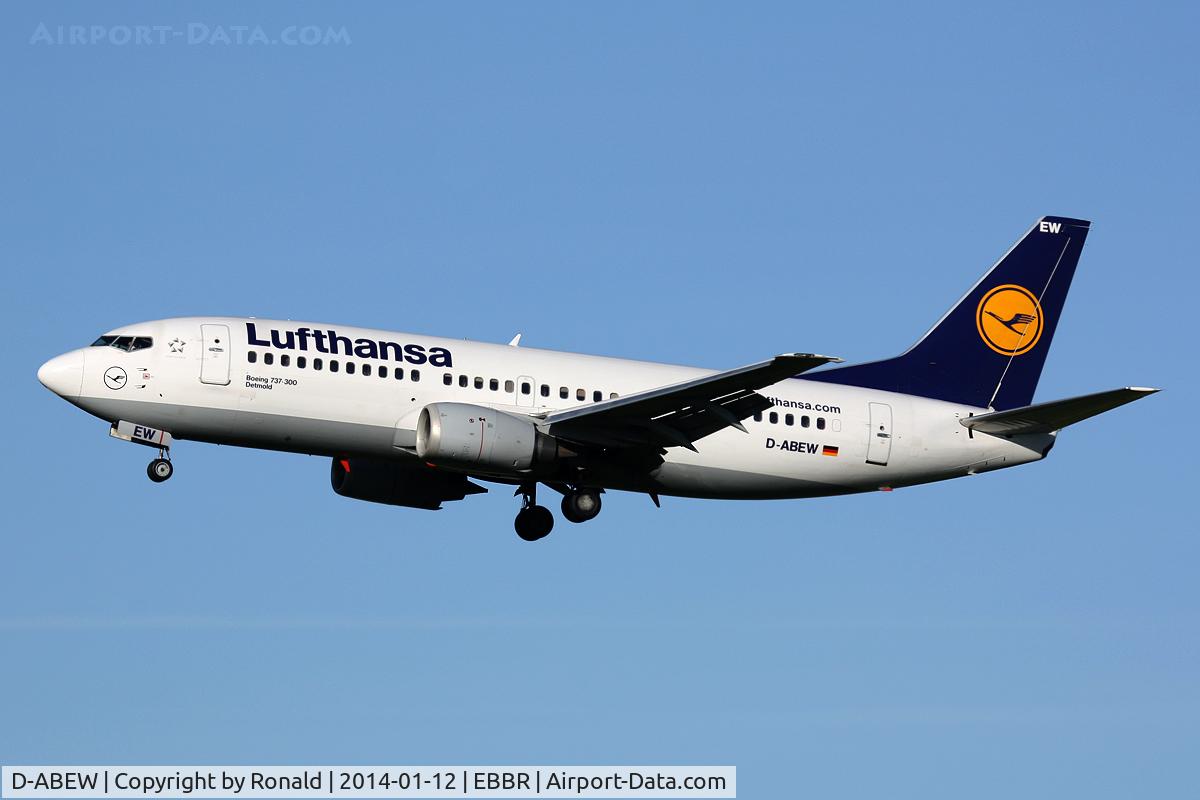 D-ABEW, 1995 Boeing 737-330 C/N 27905, at bru