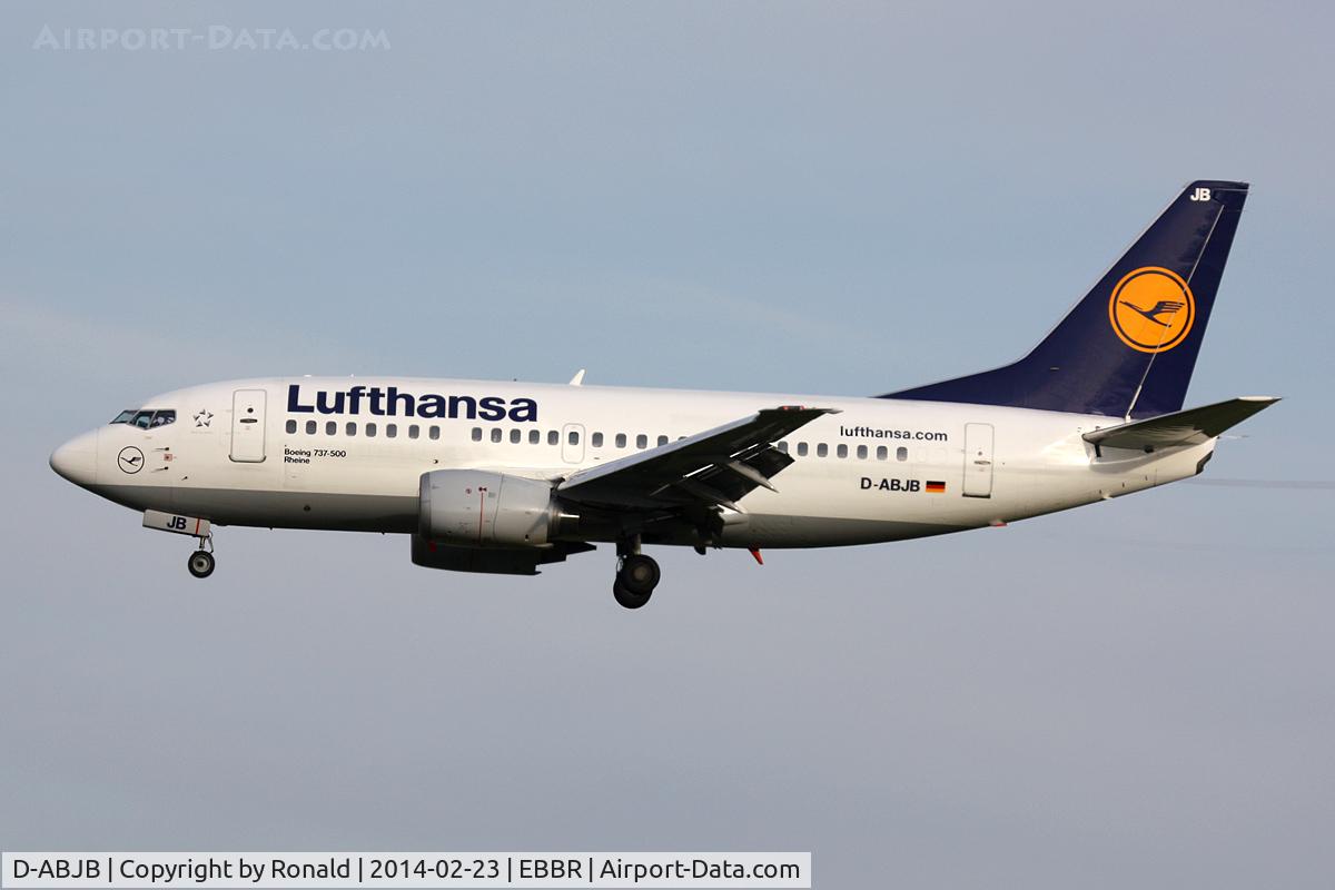 D-ABJB, 1991 Boeing 737-530 C/N 25271, at bru