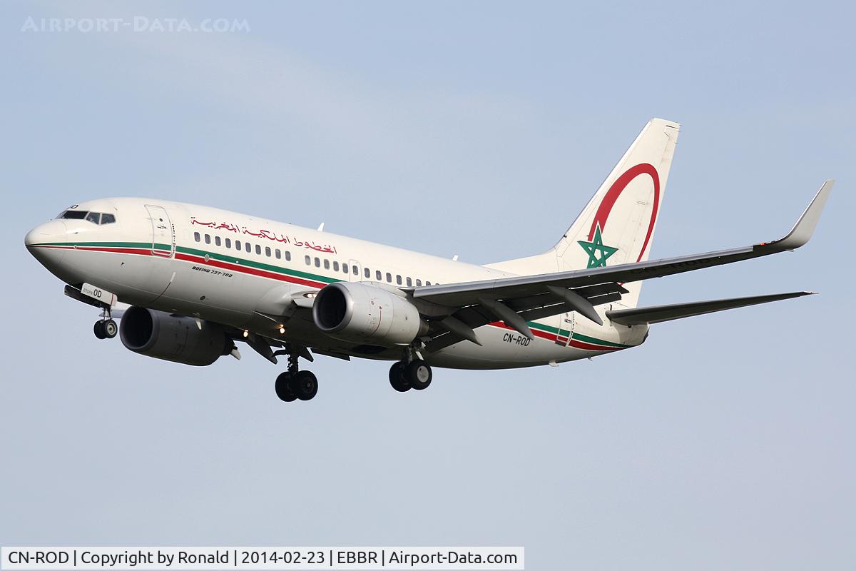 CN-ROD, 2006 Boeing 737-7B6 C/N 33062, at bru