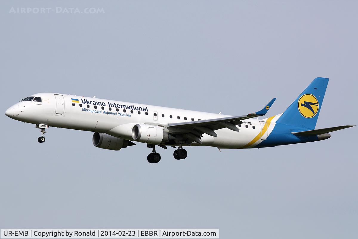 UR-EMB, 2012 Embraer 190STD (ERJ-190-100) C/N 19000501, at bru