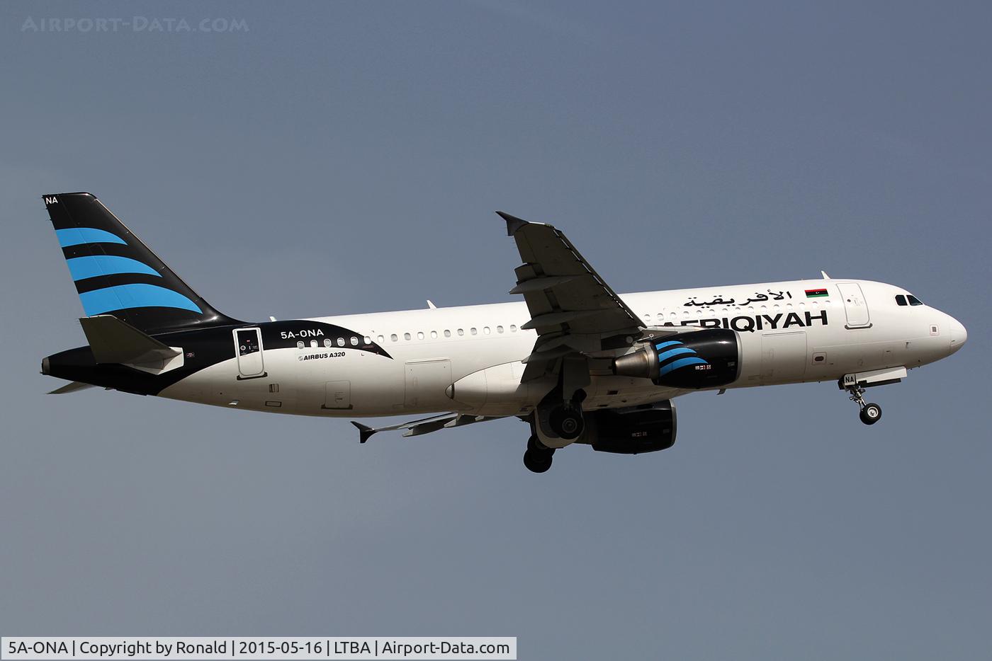 5A-ONA, 2014 Airbus A330-302 C/N 1499, at ist