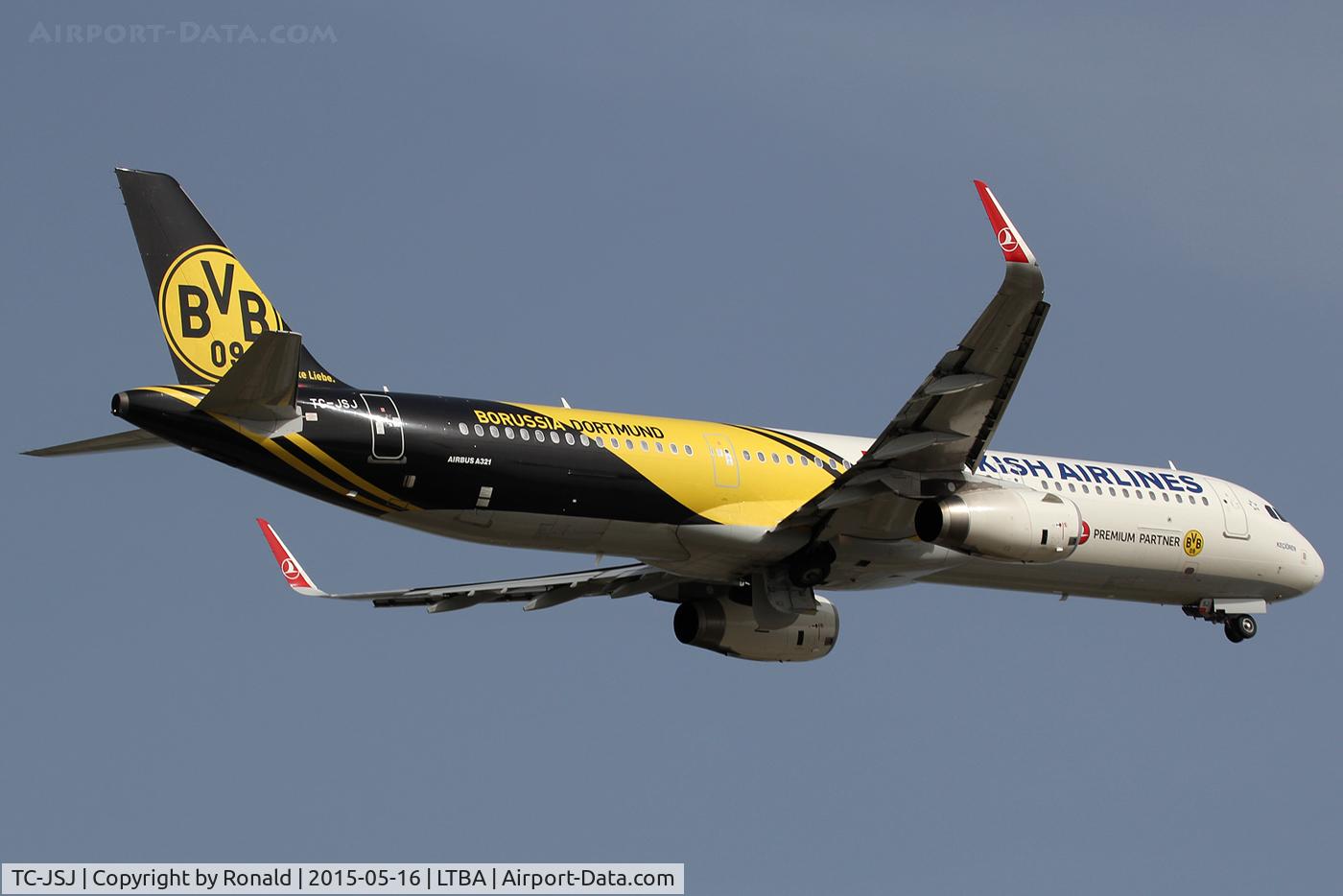 TC-JSJ, 2013 Airbus A321-231 C/N 5633, at ist