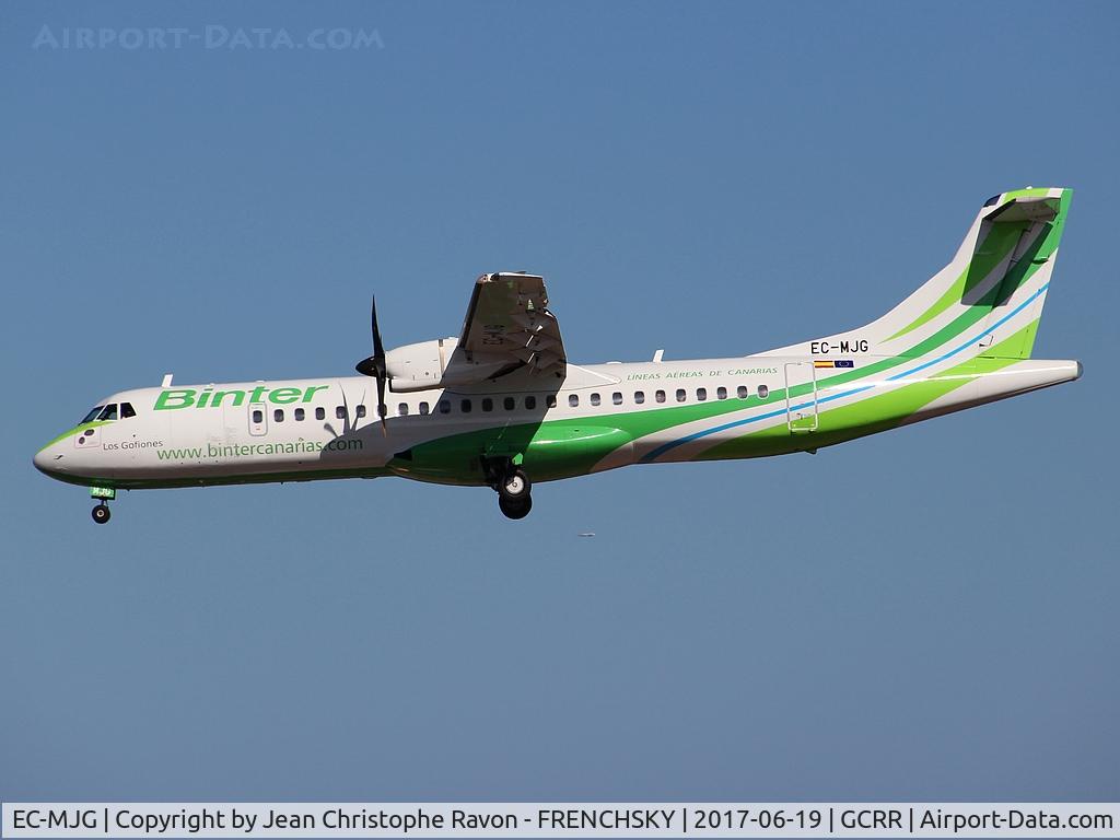 EC-MJG, 2015 ATR 72-600 (72-212A) C/N 1310, Binter
