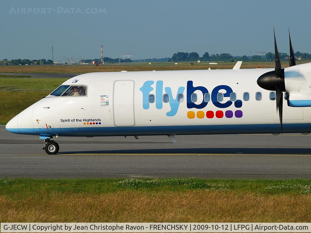 G-JECW, 2007 De Havilland Canada DHC-8-402Q Dash 8 C/N 4152, FlyBe