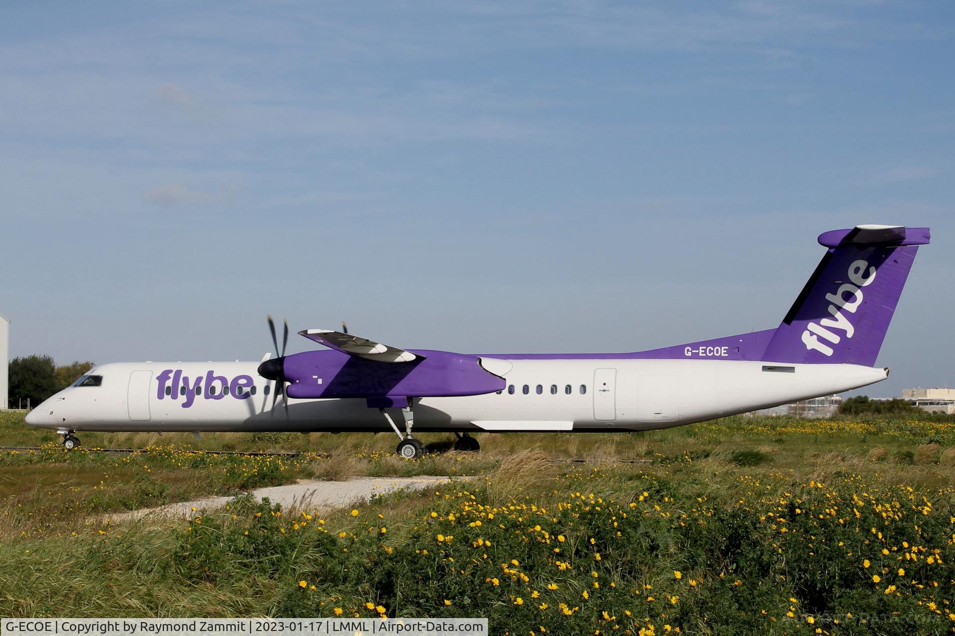 G-ECOE, 2008 De Havilland Canada DHC-8-402Q Dash 8 C/N 4212, De Havilland Canada DHC-8 G-ECOE Flybe