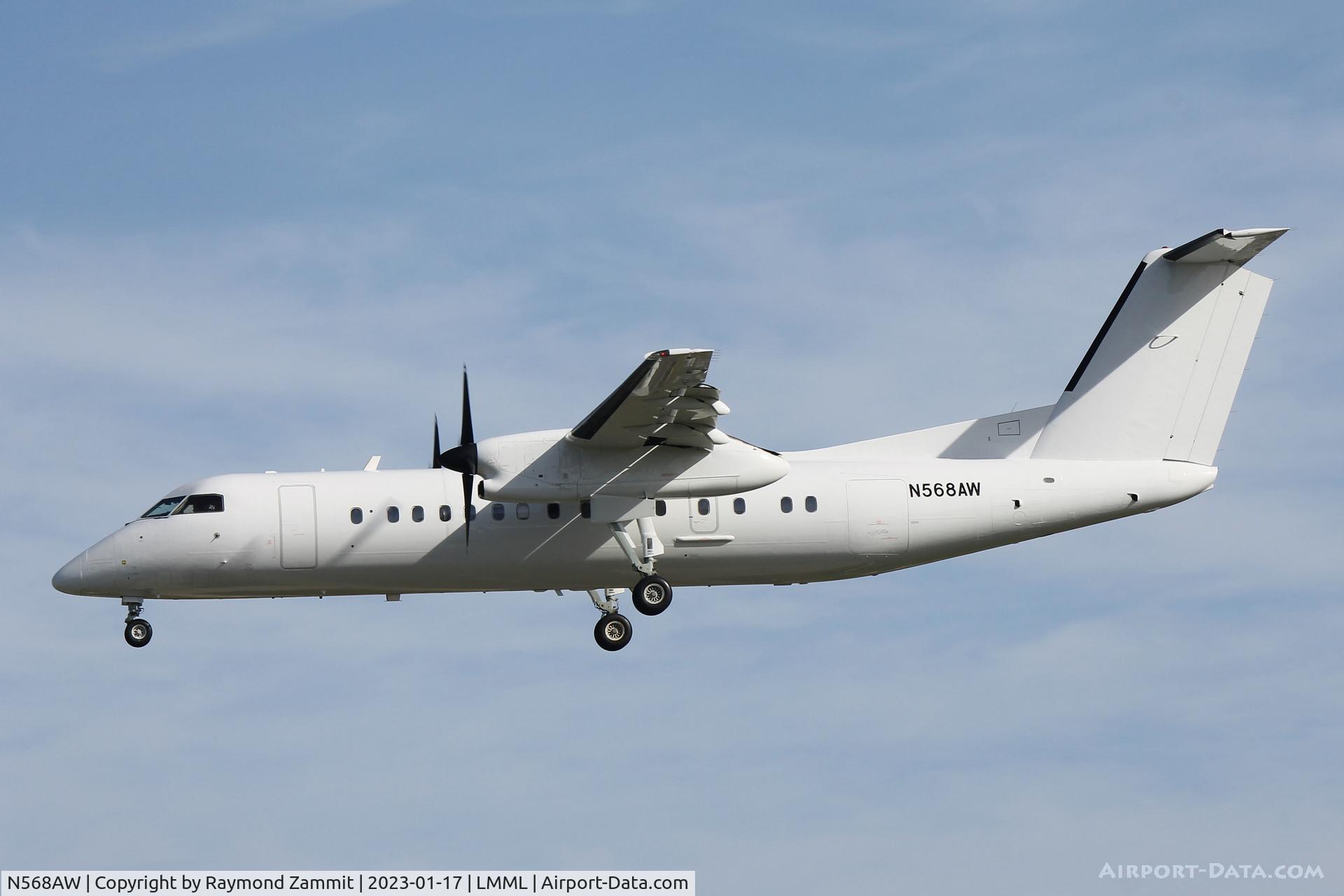 N568AW, 2001 Bombardier DHC-8-315 Dash 8 C/N 568, Bombardier DHC-8 N568AW United States Government
