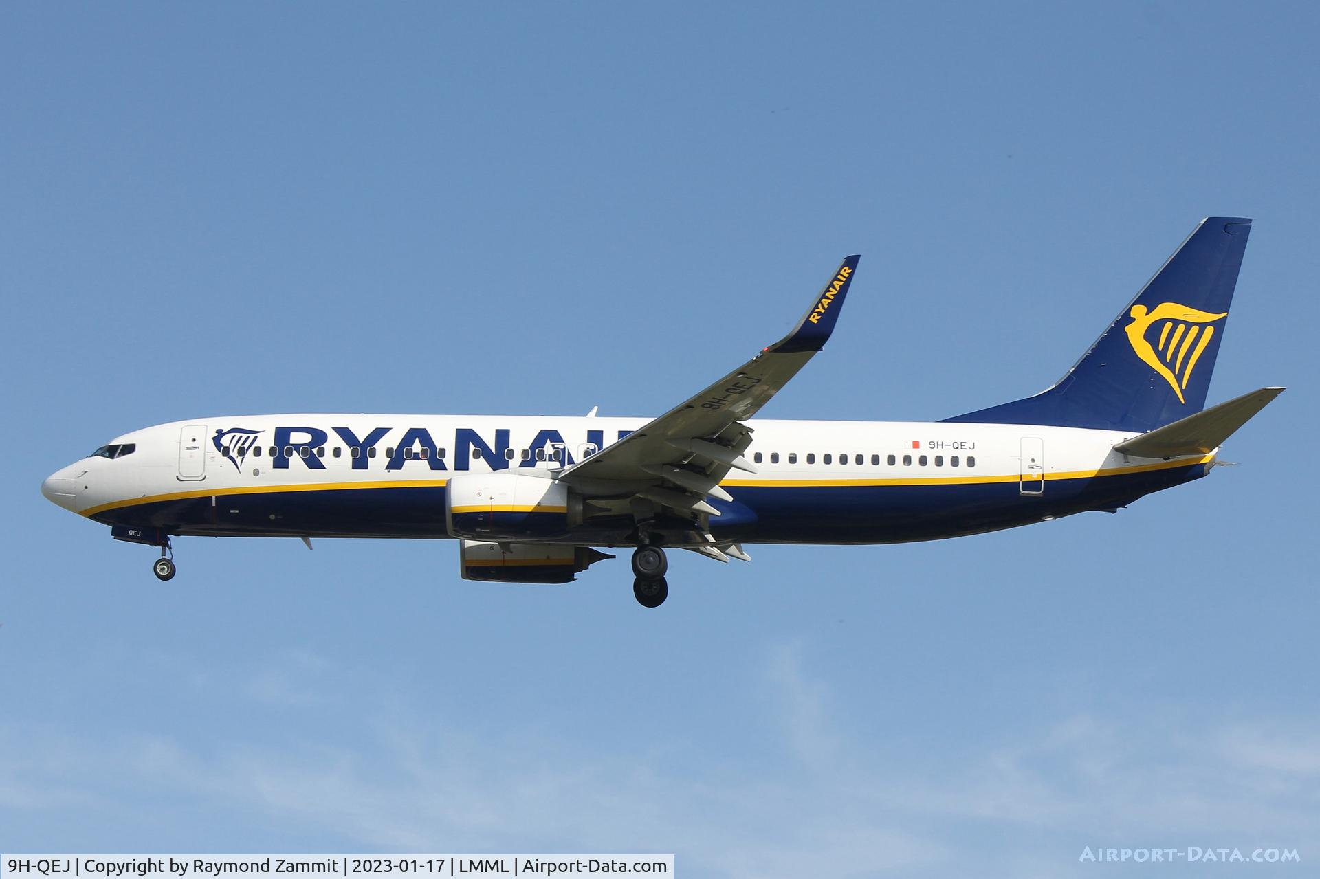 9H-QEJ, 2018 Boeing 737-800 C/N 44829, B737-800 9H-QEJ Malta Air