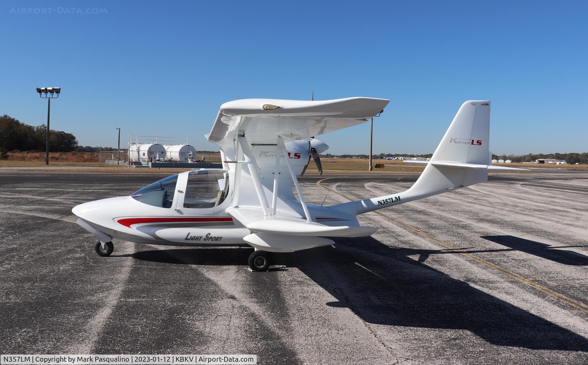 N357LM, 2015 Scoda Aeronautica Super Petrel LS C/N S0348, Super Petrel LS