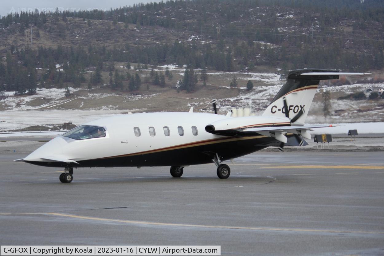 C-GFOX, 2003 Piaggio P-180 Avanti C/N 1065, Arrival from CAU4 Vanderhoof.