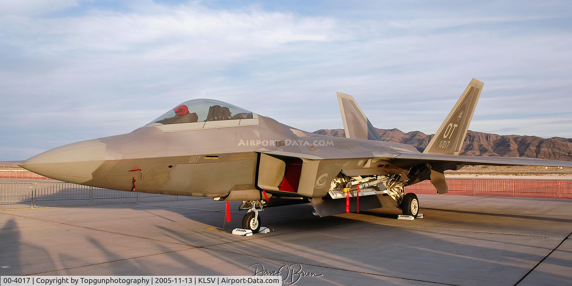 00-4017, Lockheed Martin F/A-22A Raptor C/N 4017, Aviation Nation 05