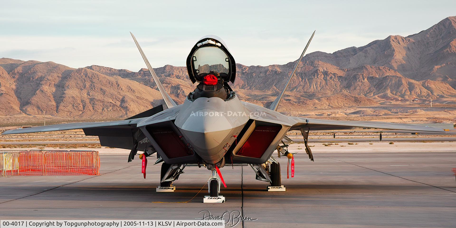 00-4017, Lockheed Martin F/A-22A Raptor C/N 4017, F-22 Raptor Static Display