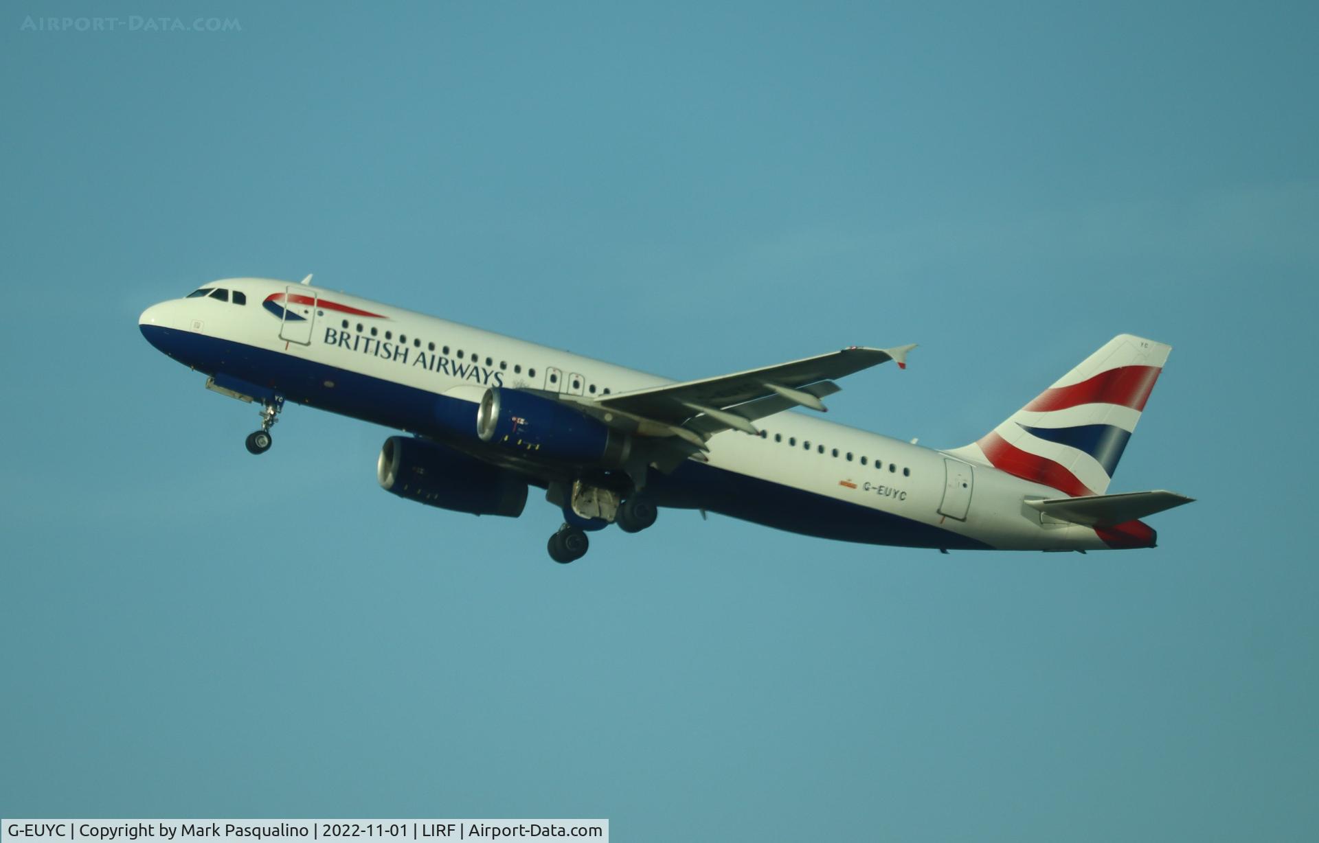 G-EUYC, 2008 Airbus A320-232 C/N 3721, Airbus A320-232