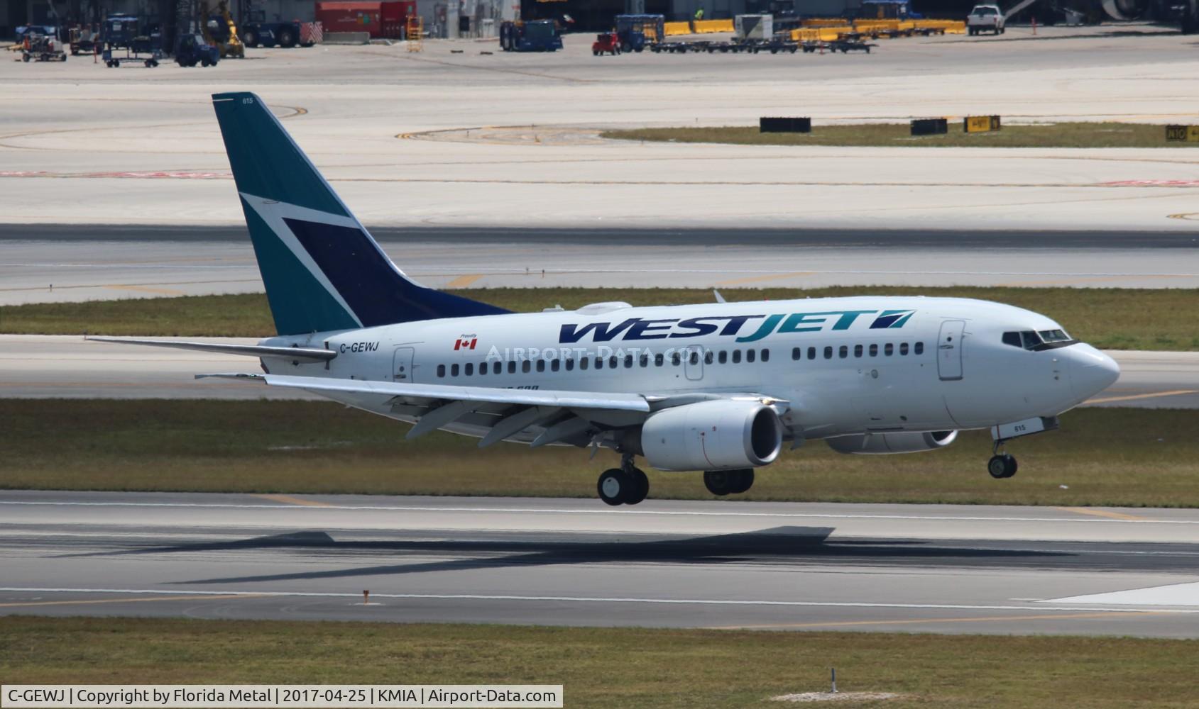 C-GEWJ, 2006 Boeing 737-6CT C/N 35571, WestJet 737-600 zx