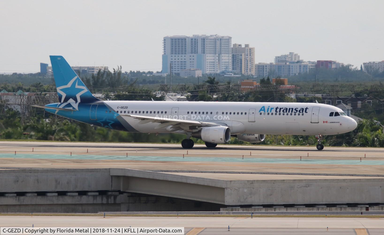 C-GEZD, 2009 Airbus A321-211 C/N 4099, Air Transat A321 zx
