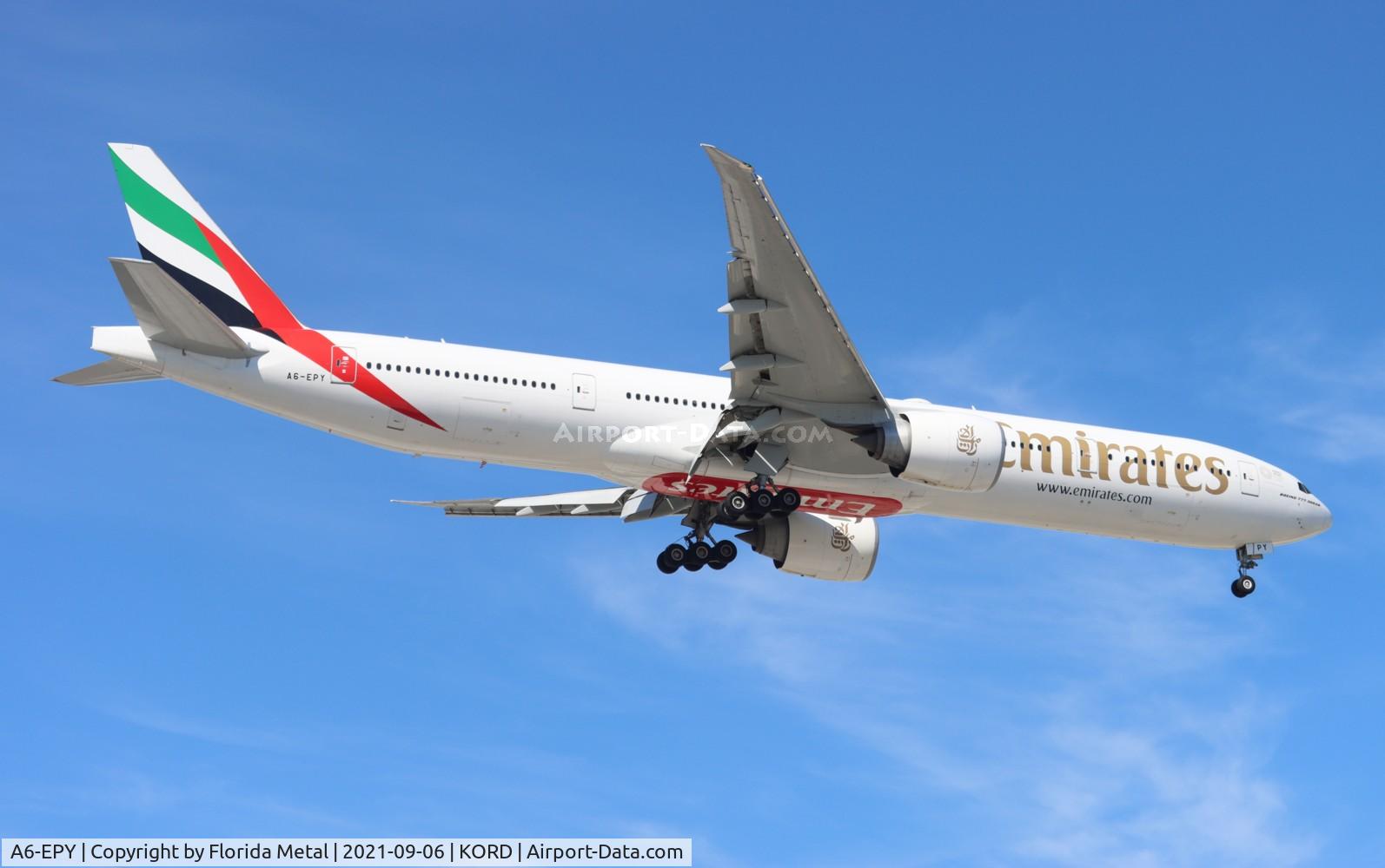 A6-EPY, 2016 Boeing 777-31H/ER C/N 42344, Emirates 777-300 zx