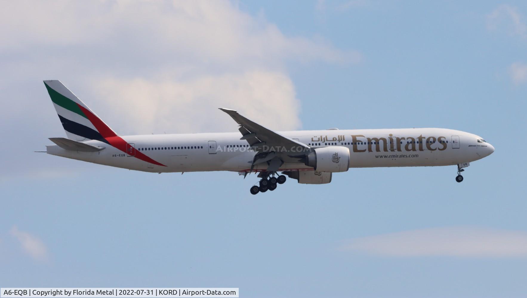 A6-EQB, 2017 Boeing 777-31HER C/N 42347, Emirates 777-300 zx
