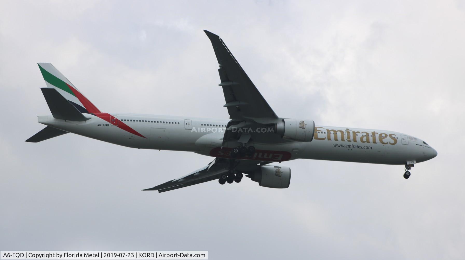 A6-EQD, 2017 Boeing 777-31H/ER C/N 42352, Emirates 777-300 zx