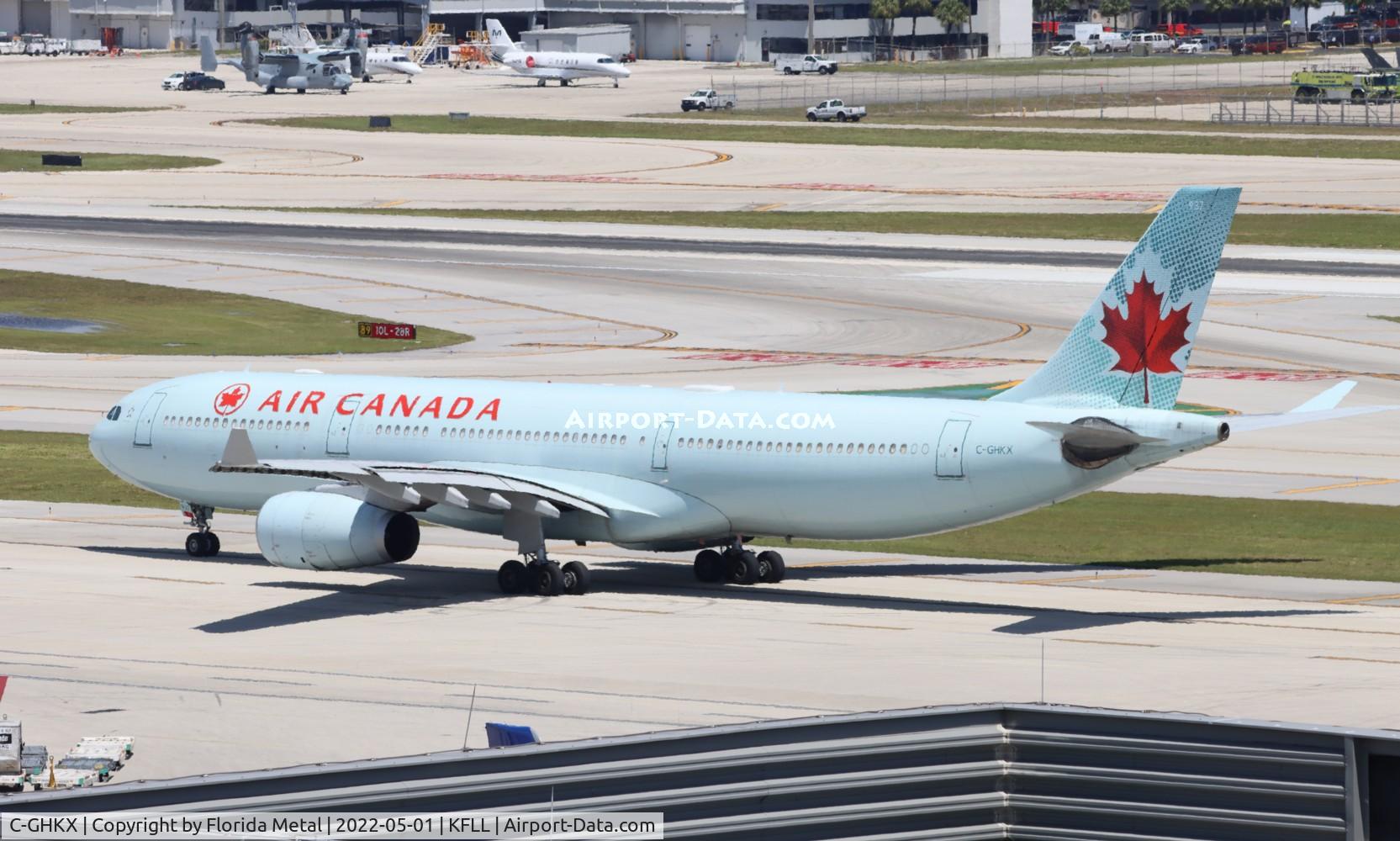 C-GHKX, 2001 Airbus A330-343 C/N 0412, Air Canada A330-300 zx