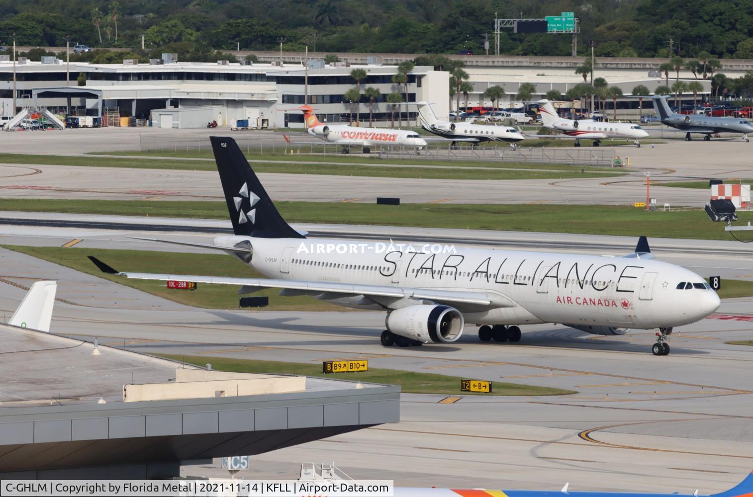C-GHLM, 2001 Airbus A330-343 C/N 0419, Air Canada A330-300 zx
