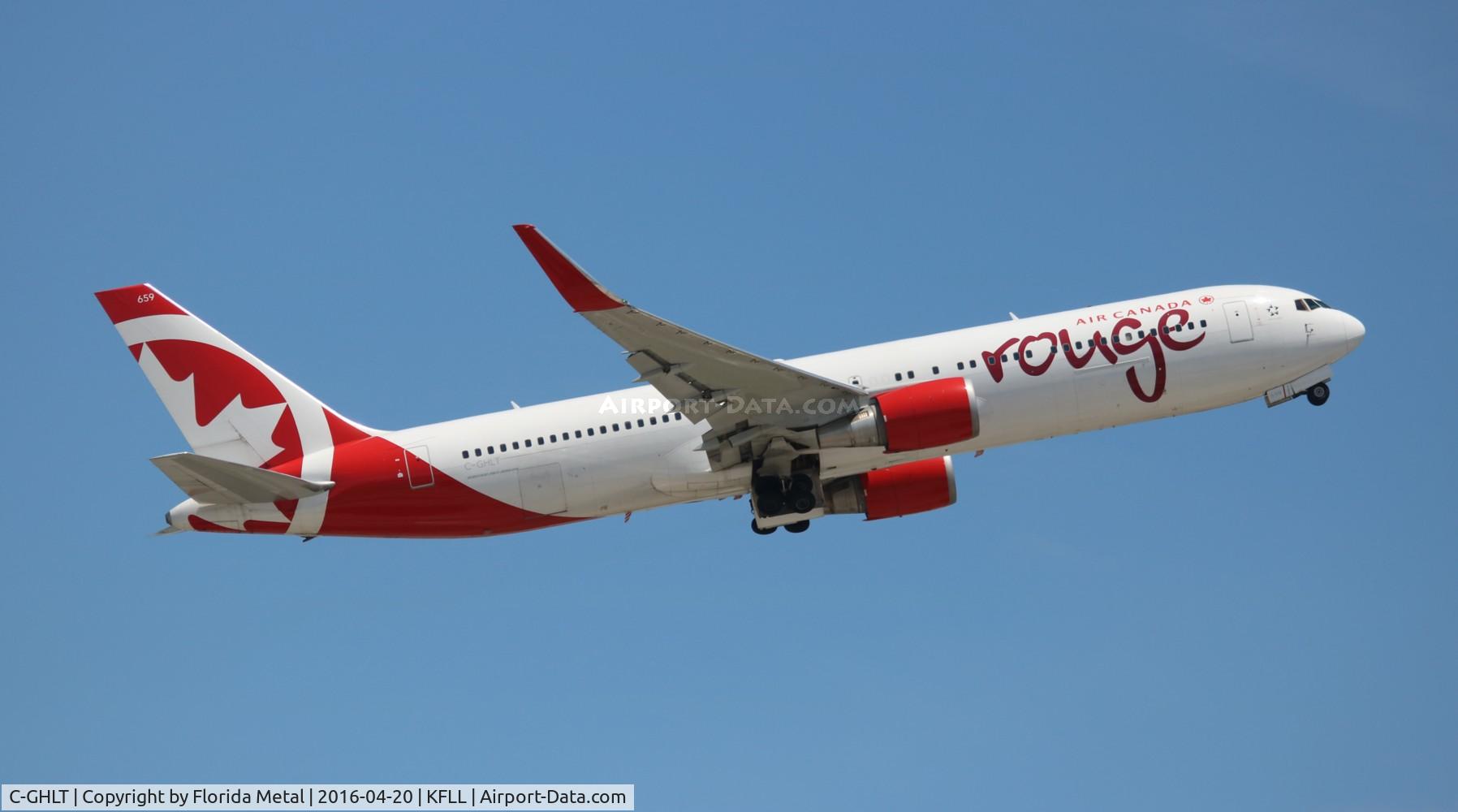 C-GHLT, 2001 Boeing 767-333 C/N 30850, Rouge 767-300 zx