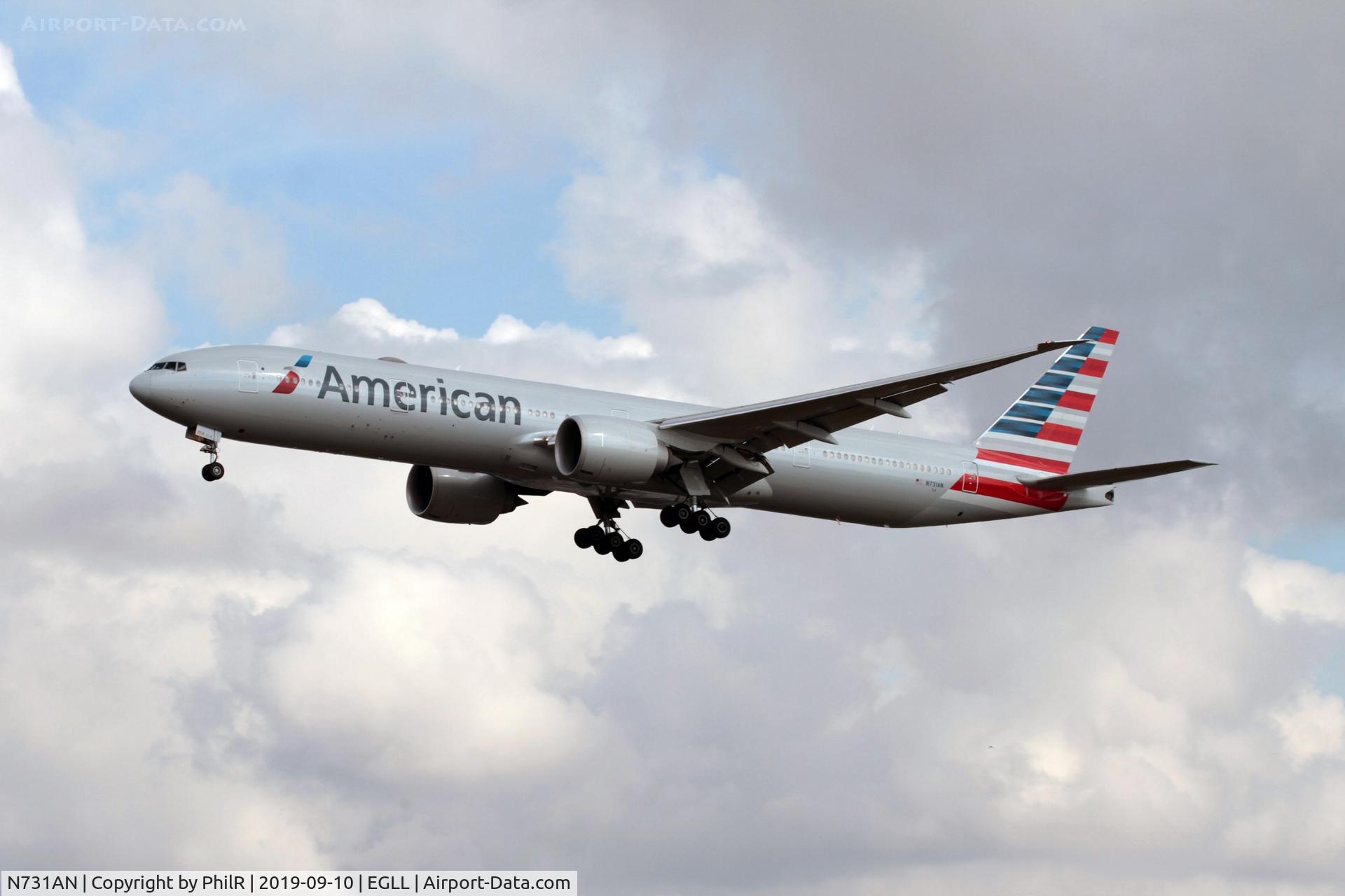 N731AN, 2014 Boeing 777-323/ER C/N 33523, N731AN 2014 Boeing 777-300ER Bedfont