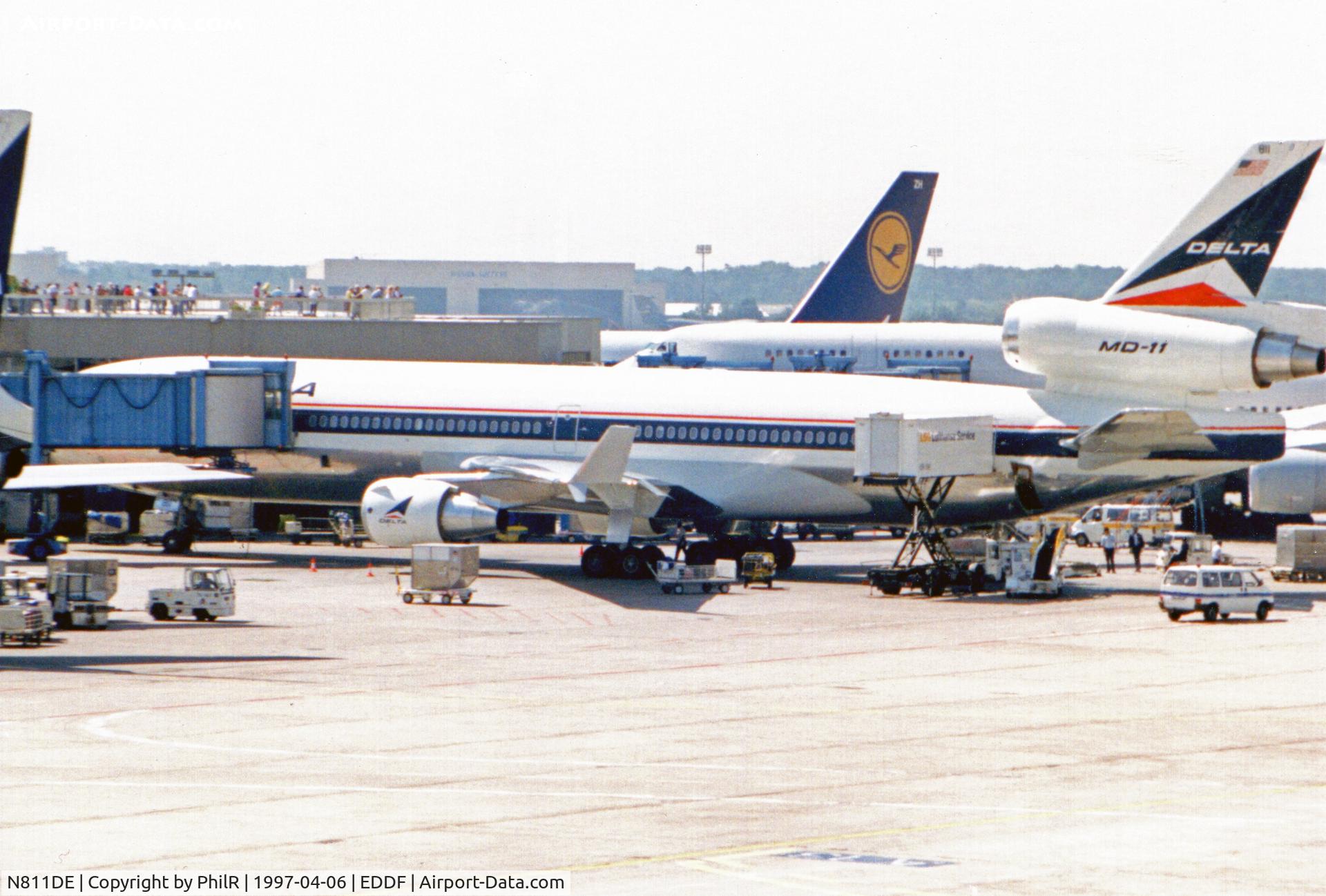 N811DE, 1993 McDonnell Douglas MD-11 C/N 48566, N811DE 1993 MD-11 Delta FRA