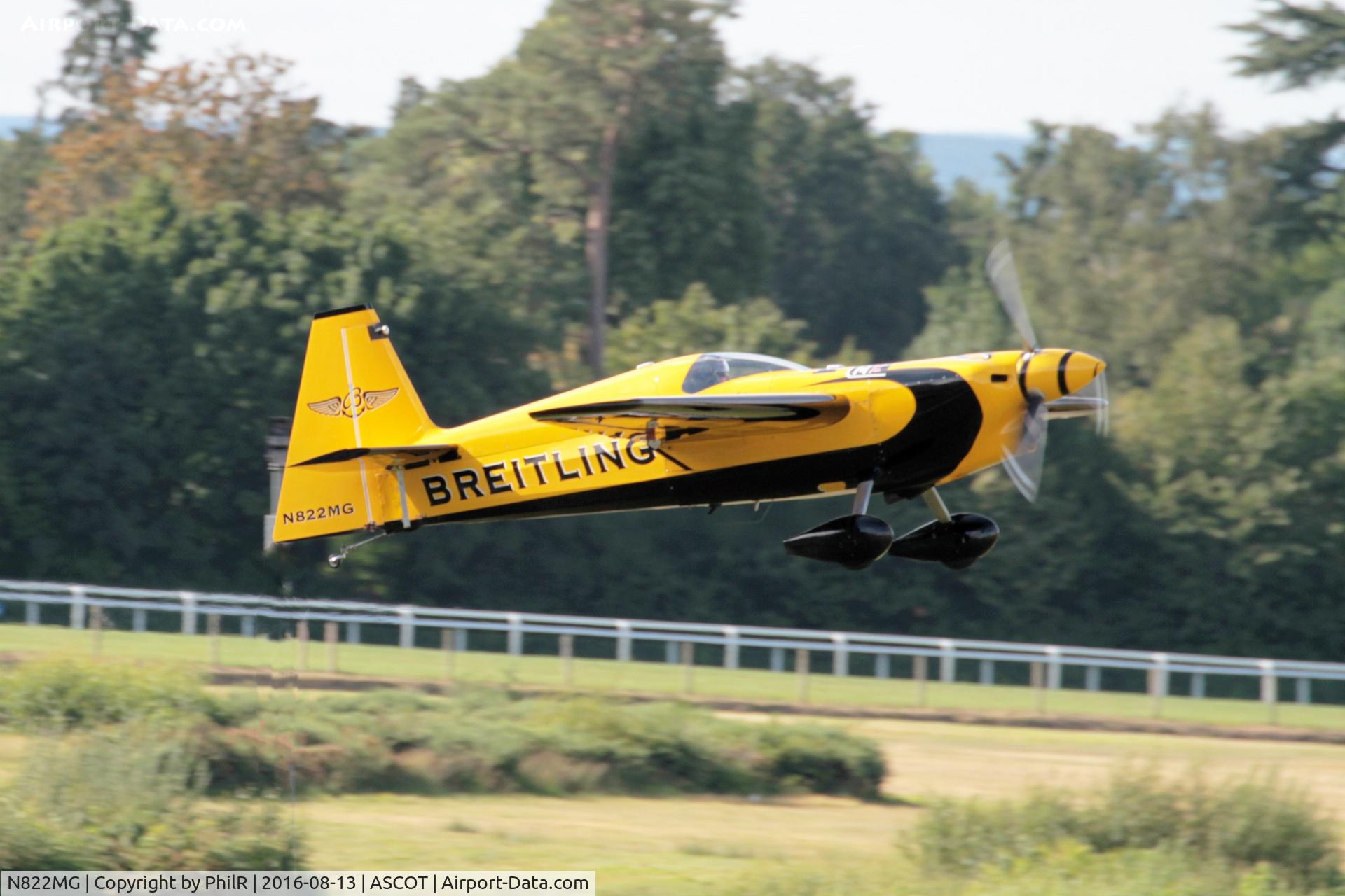 N822MG, 2004 Zivko Edge 540 C/N 0033, N822MG 2004 ZAI Edge 540 Red Bull Air Races Ascot