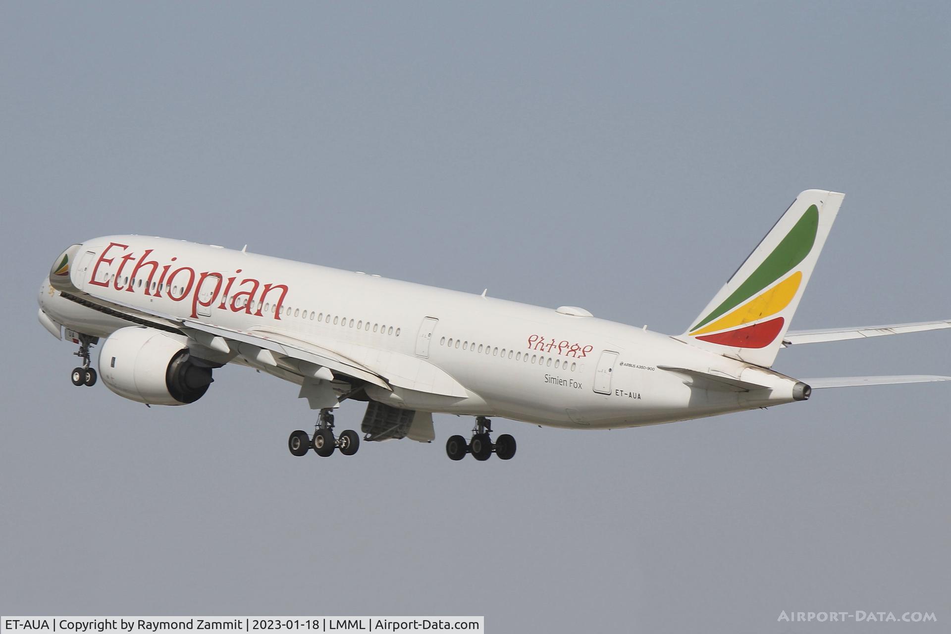ET-AUA, 2017 Airbus A350-941 C/N 103, A350 ET-AUA Ethiopian Airlines