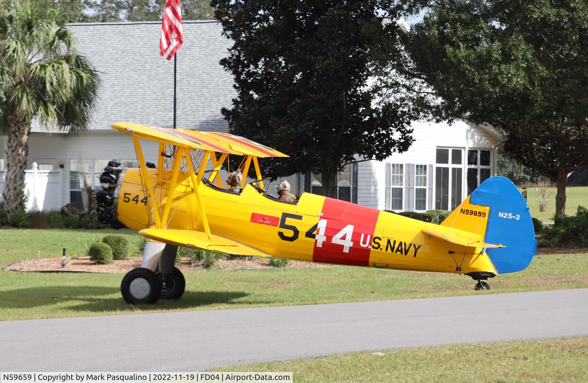 N59659, 1942 Boeing A75N1(PT17) C/N 75-4226, Stearman