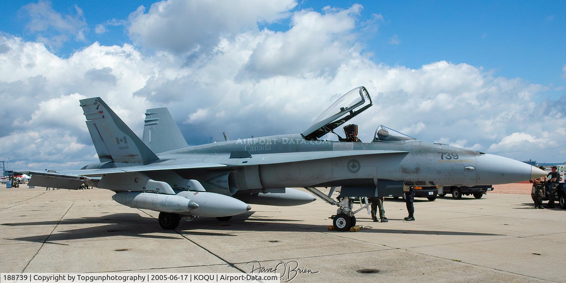 188739, McDonnell Douglas CF-188A Hornet C/N 0284/A229, 2005 Static Display