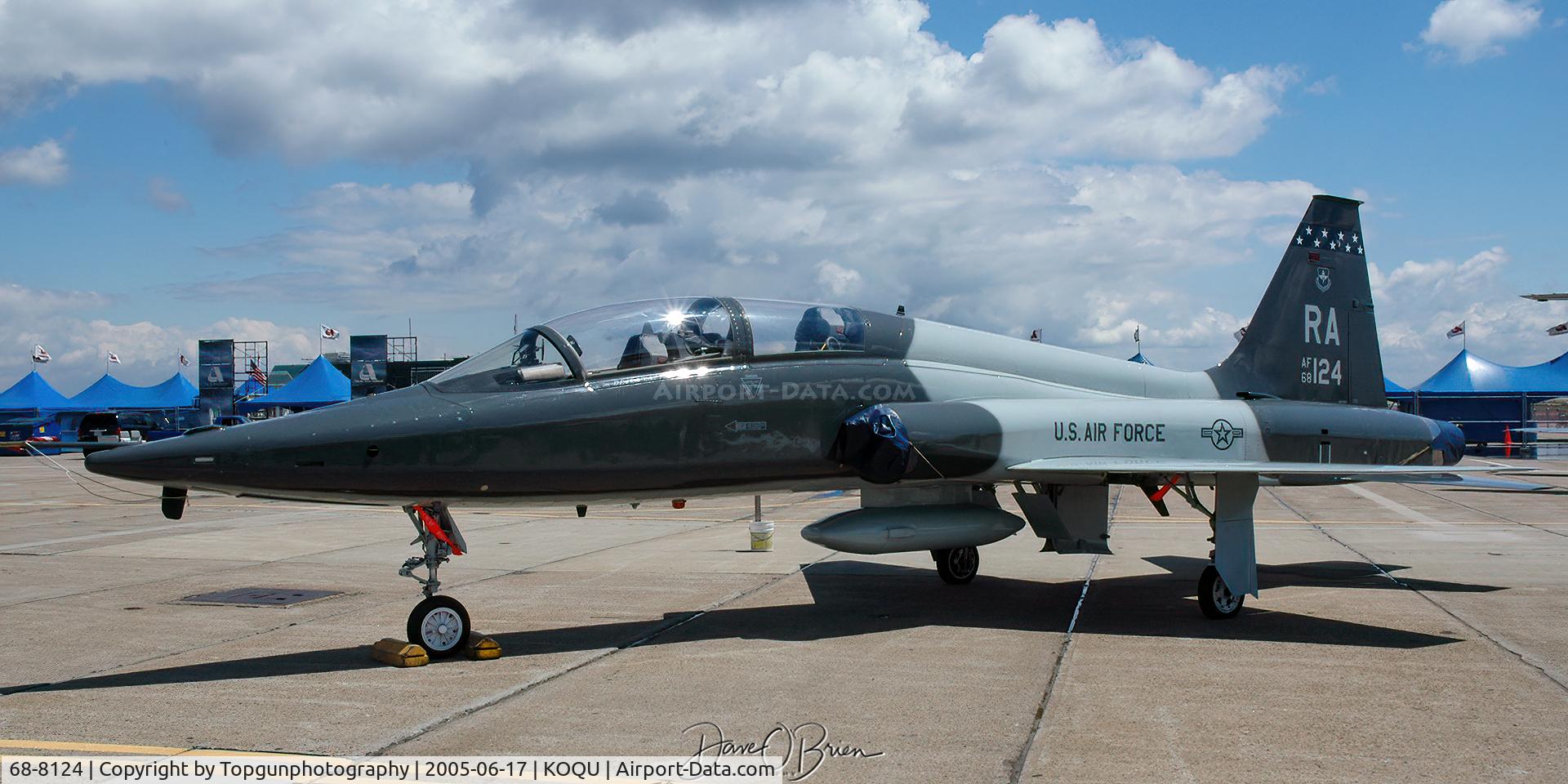 68-8124, 1968 Northrop T-38A Talon C/N T.6129, 560th FTS