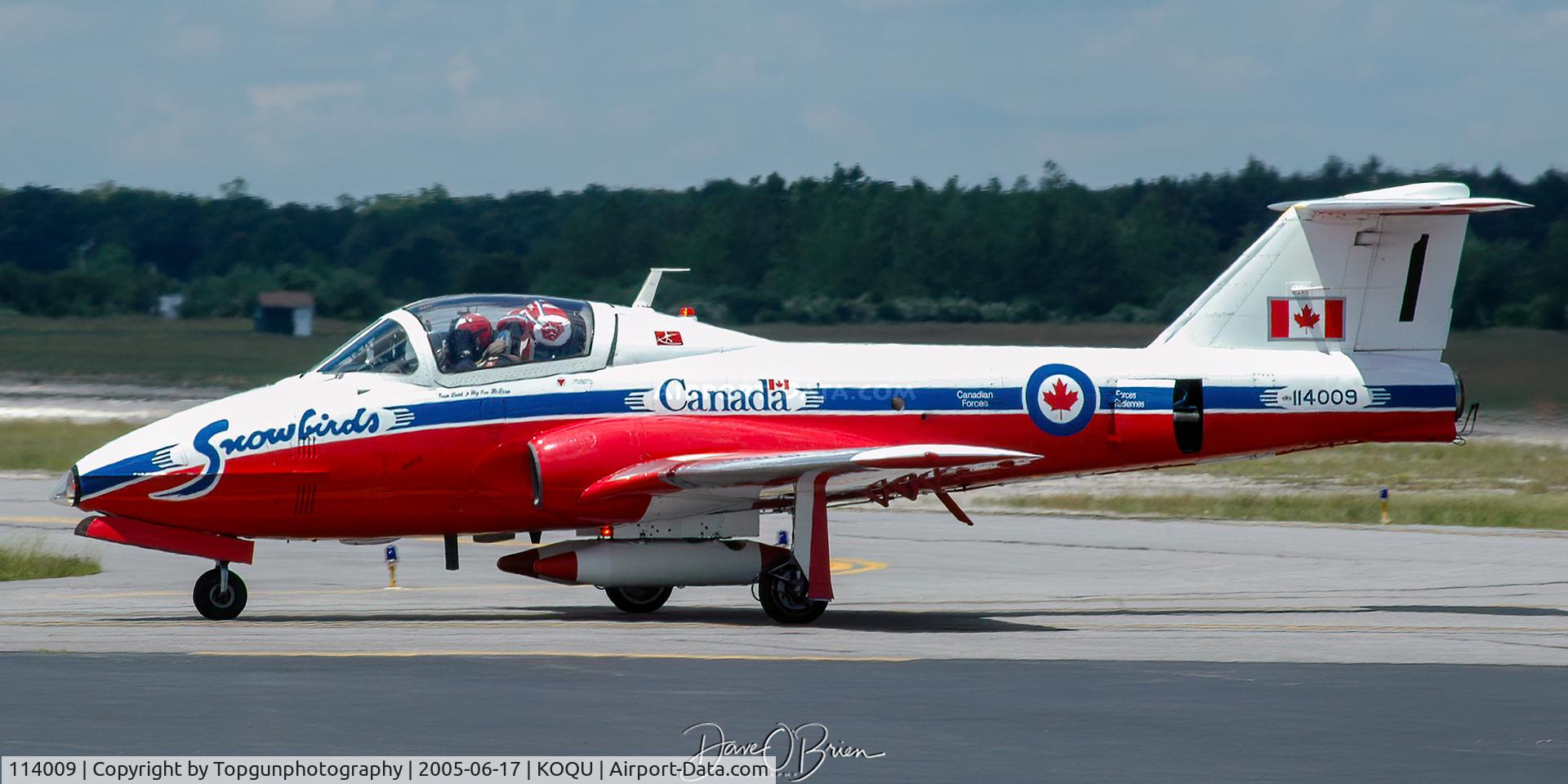 114009, Canadair CT-114 Tutor C/N 1009, Snowbird Lead
