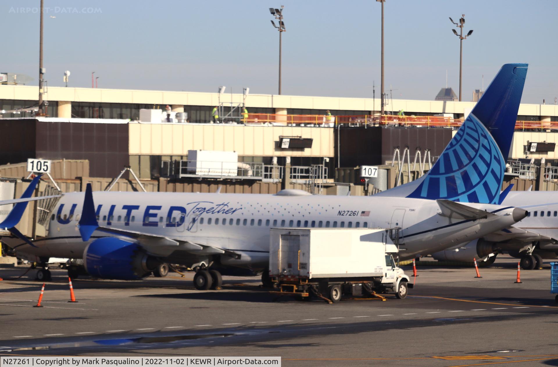 N27261, 2021 Boeing 737-8 MAX C/N 43464, Boeing 737-8 MAX