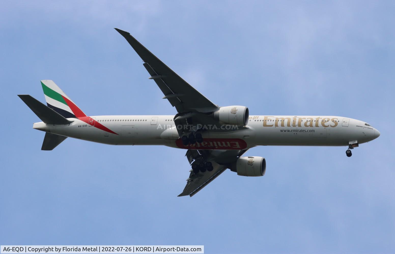 A6-EQD, 2017 Boeing 777-31H/ER C/N 42352, Emirates 777-300 zx