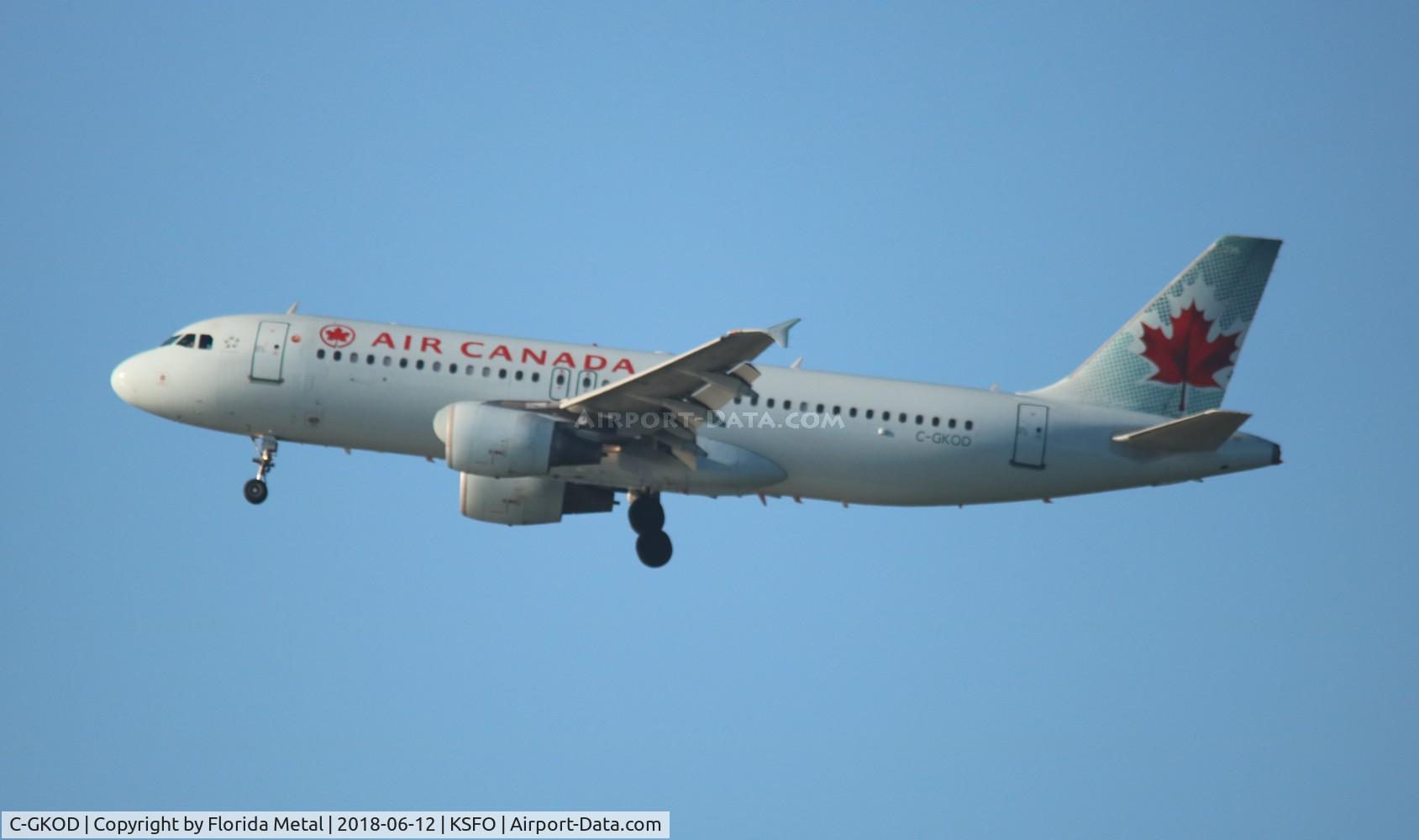 C-GKOD, 2002 Airbus A320-214 C/N 1864, Air Canada A320 zx