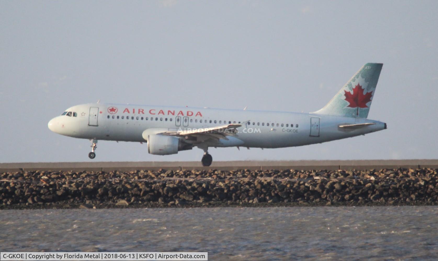 C-GKOE, 2002 Airbus A320-214 C/N 1874, Air Canada A320 zx