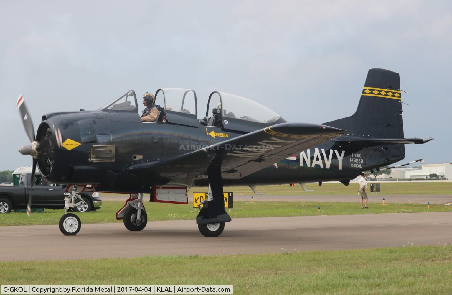 C-GKOL, 1957 North American T-28C Trojan C/N 252-23, T-28 zx
