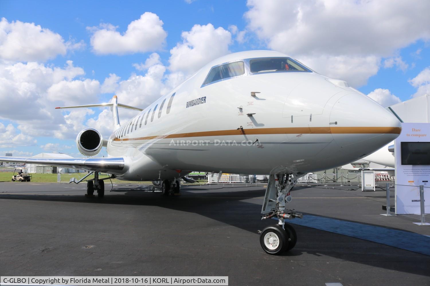 C-GLBO, 2016 Bombardier BD-700-2A12 Global 7500 C/N 70001, Global 7500 zx