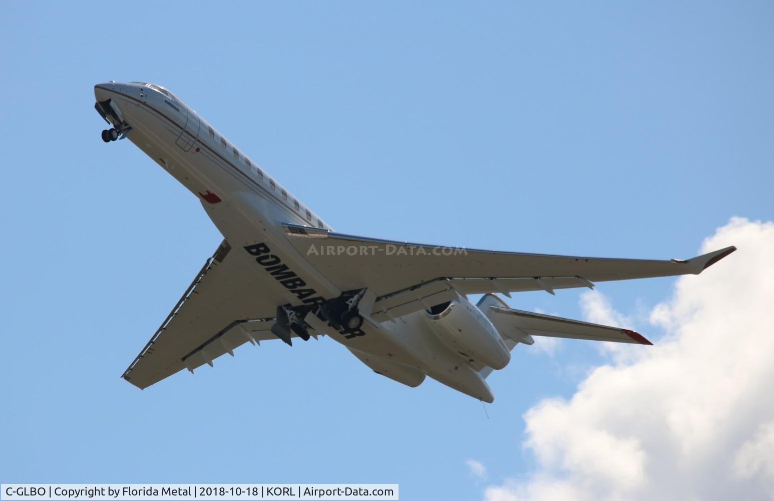 C-GLBO, 2016 Bombardier BD-700-2A12 Global 7500 C/N 70001, Global 7500 zx