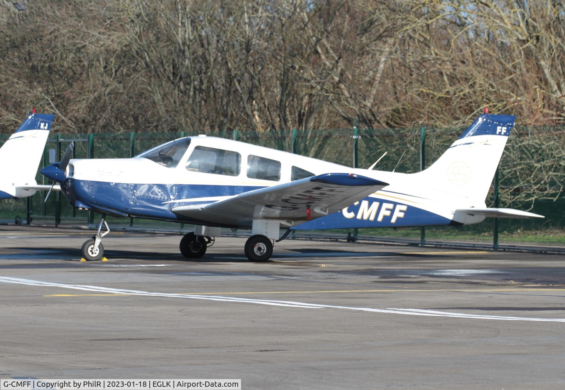 G-CMFF, 1979 Piper PA-28-161 Cherokee Warrior II C/N 28-7916269, G-CMFF 1979 Piper PA-28 Cherokee Warrior II Blackbushe