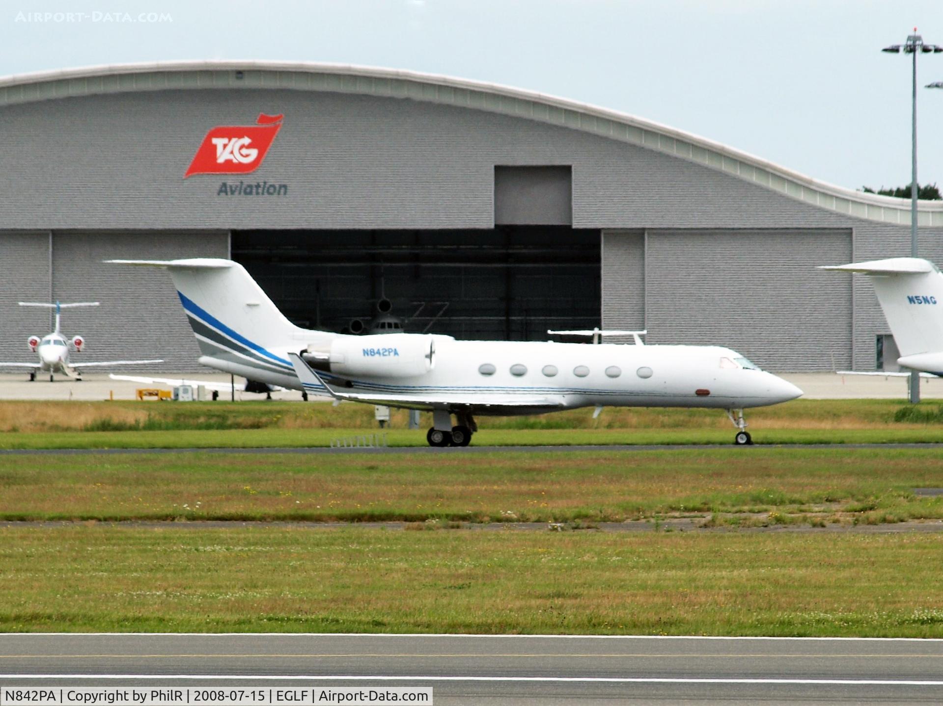 N842PA, 1988 Gulfstream Aerospace G-IV C/N 1057, N842PA 1988 Gulfstream G-IV FAB