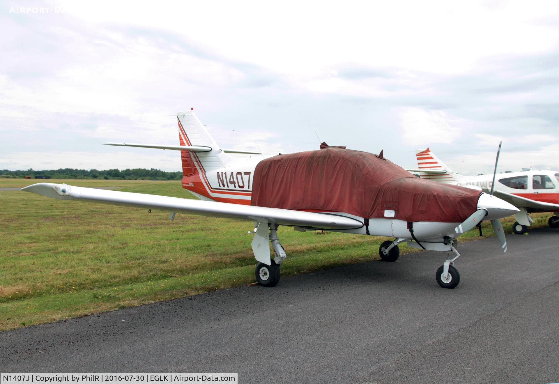 N1407J, 1975 Rockwell International 112A Commander C/N 407, N1407J 1975 Rockwell Commander 112A Blackbushe