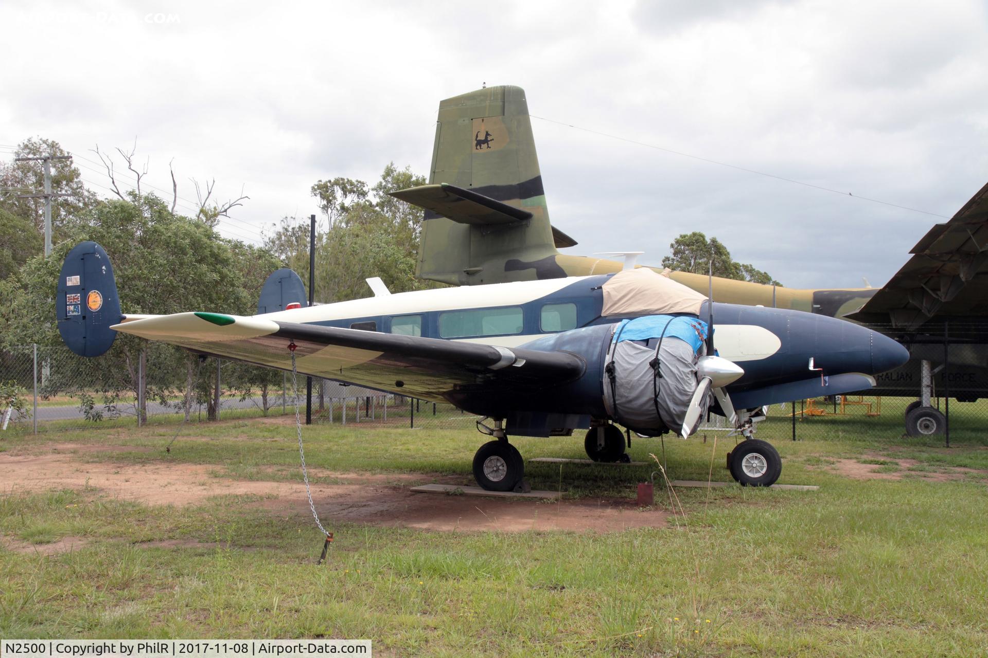 N2500, 1951 Beech D18S C/N A-558, N2500 1951 Beech D18S Caboolture 08.11.17