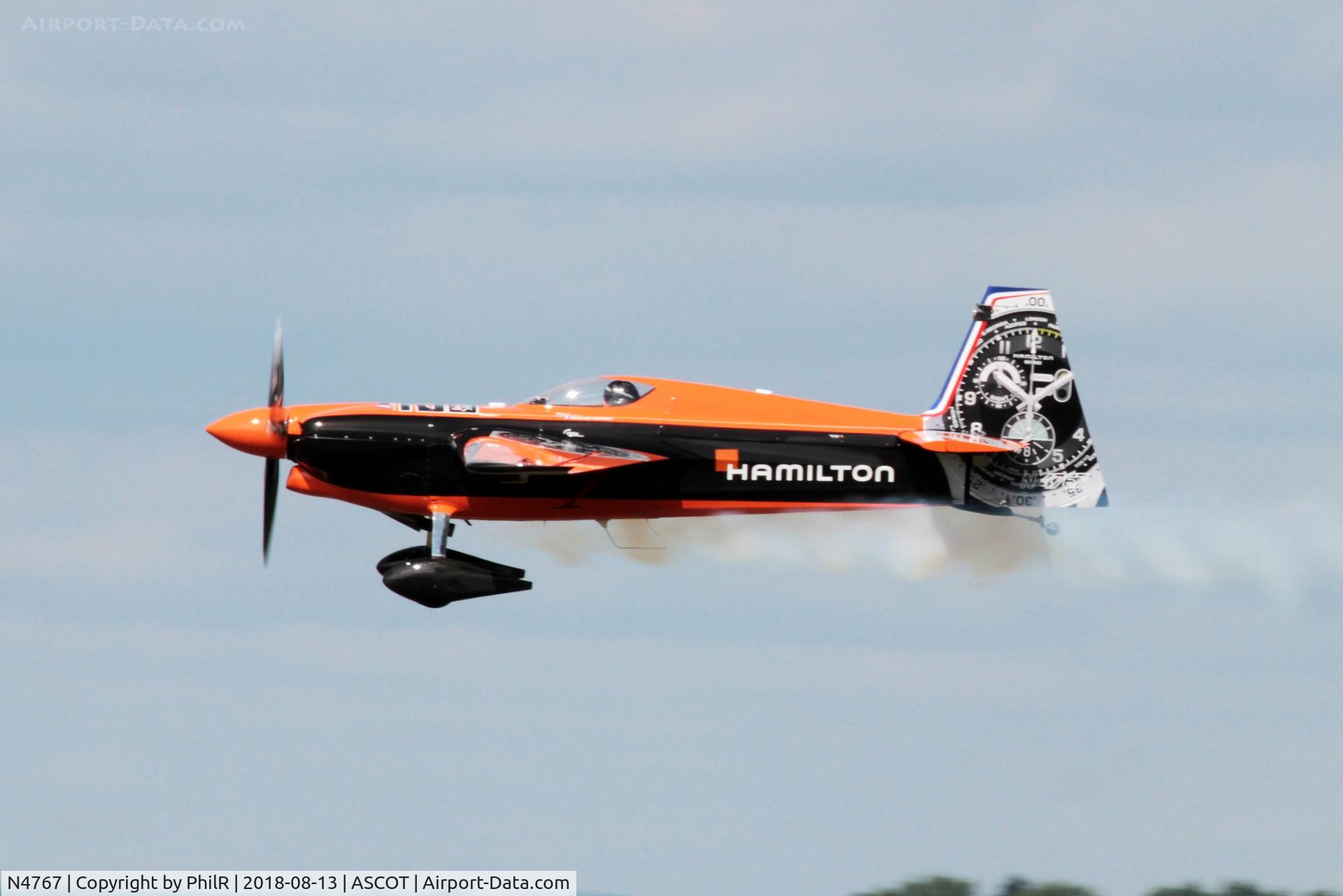 N4767, Zivko Edge 540 C/N 0045, N4767 2009 ZAI Edge 540 Red Bull Air Races Ascot